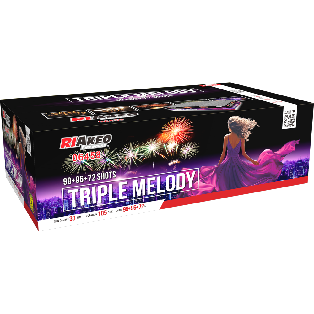 Lesli Triple Melody Feuerwerk – Produktansicht