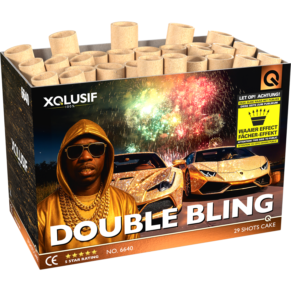Lesli Double Bling Feuerwerk – Produktansicht