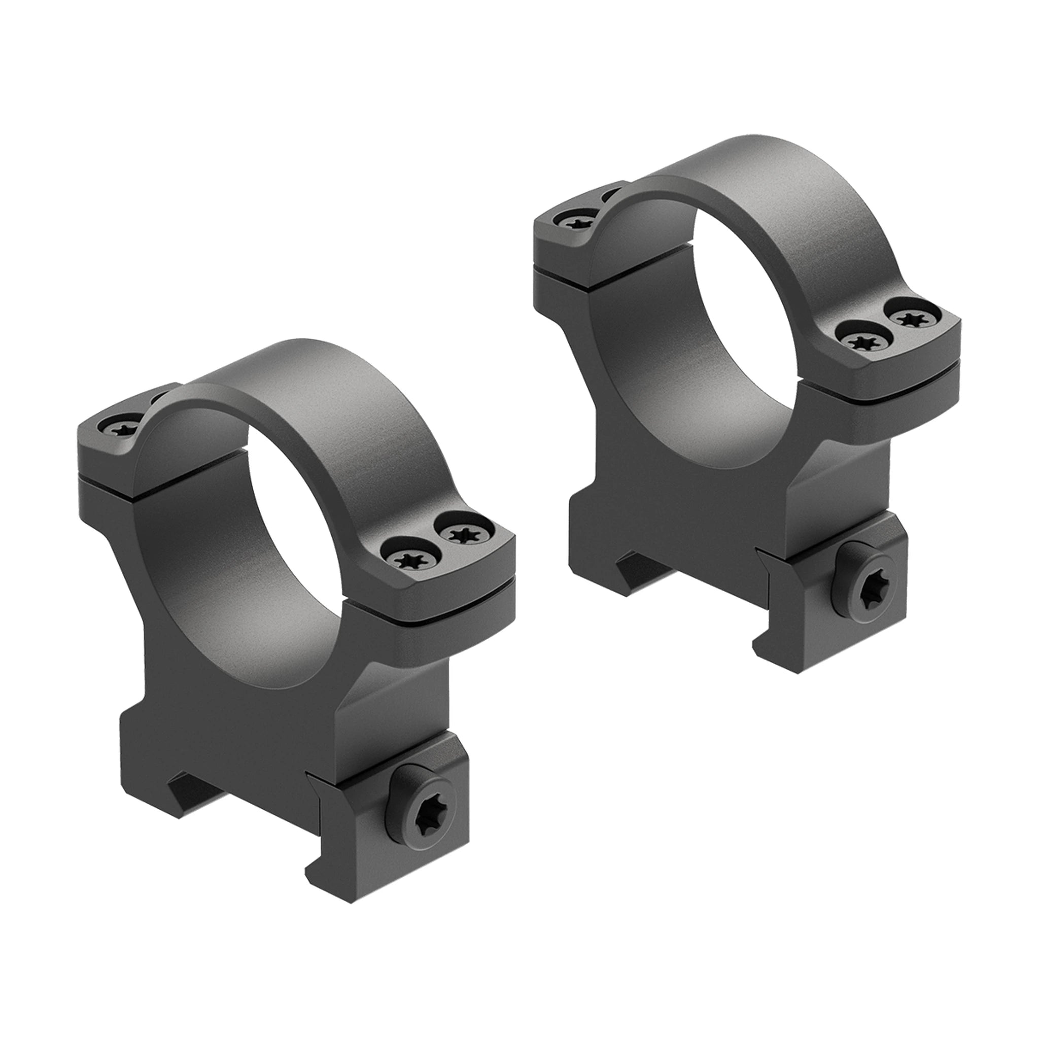 Leupold BackCountry Cross-Slot 30mm High Rings Matte Zielfernrohr-Ringe – Ansicht 1