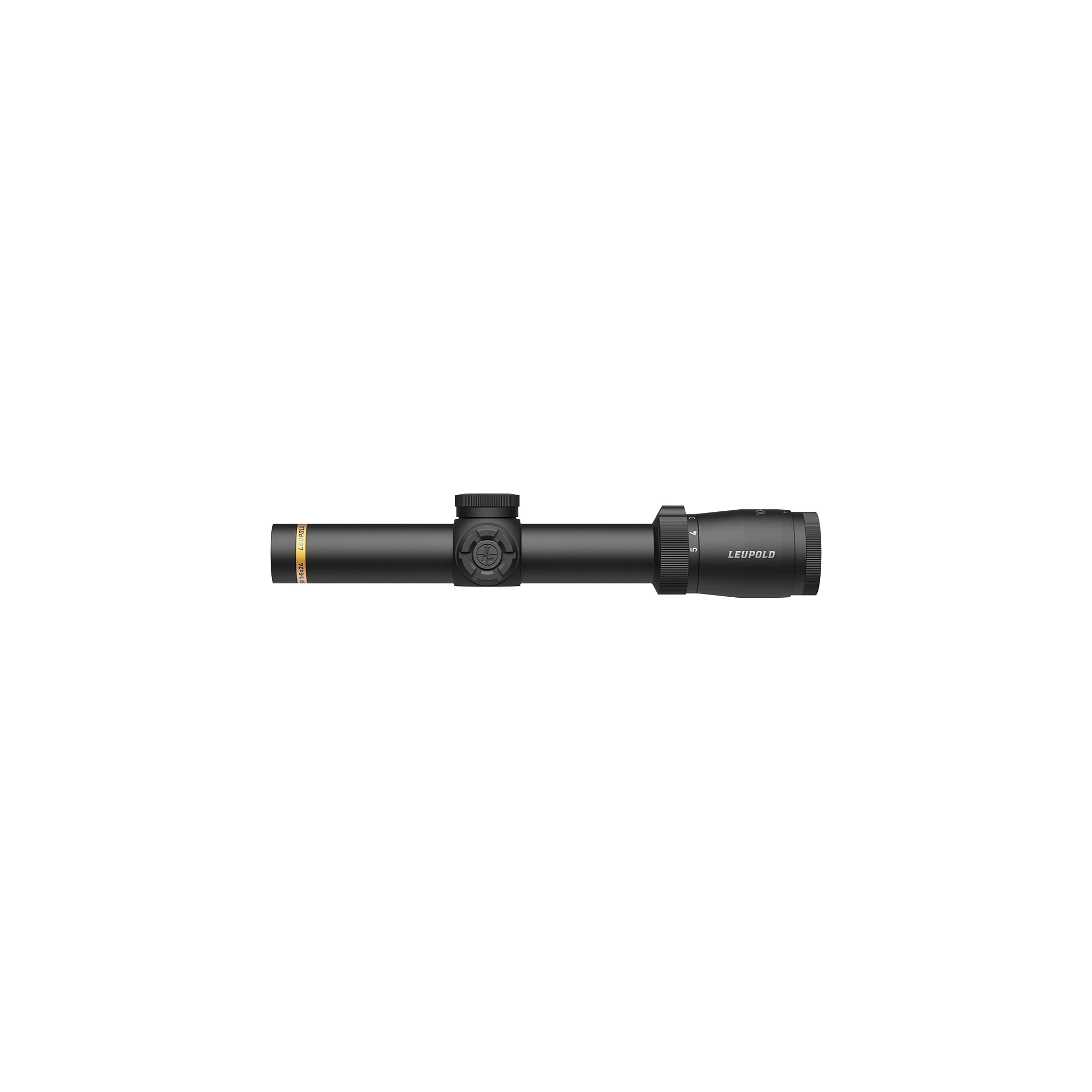 Leupold VX-5HD 1-5x24 Metric beleuchtet FireDot 4 Fine Zielfernrohr – vollständige Produktansicht