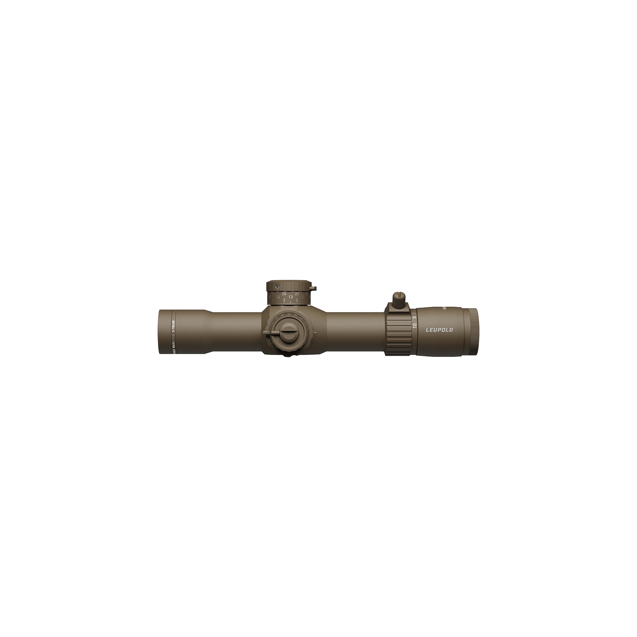 Leupold Mark 5HD 2-10x30 M5C3 FFP beleuchtet CMR-Mil Dark Earth Zielfernrohr – vollständige Produktansicht