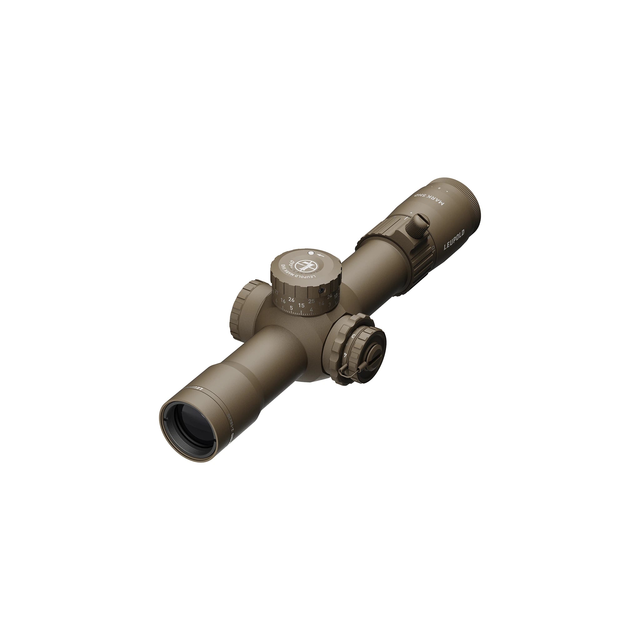Leupold Mark 5HD 2-10x30 M5C3 FFP beleuchtet CMR-Mil Dark Earth Zielfernrohr – Detailansicht