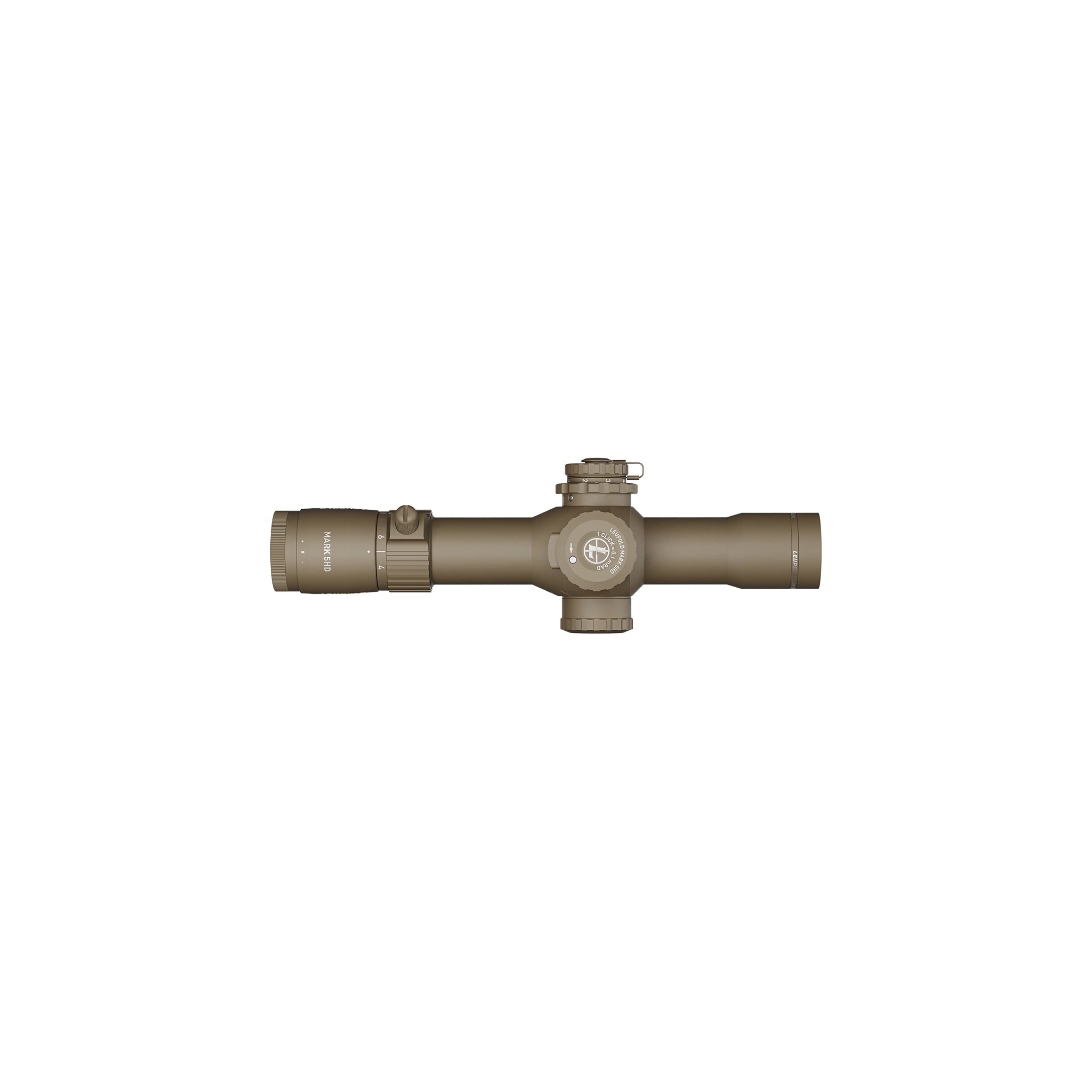 Leupold Mark 5HD 2-10x30 M5C3 FFP beleuchtet CMR-Mil Dark Earth Zielfernrohr – Detailansicht