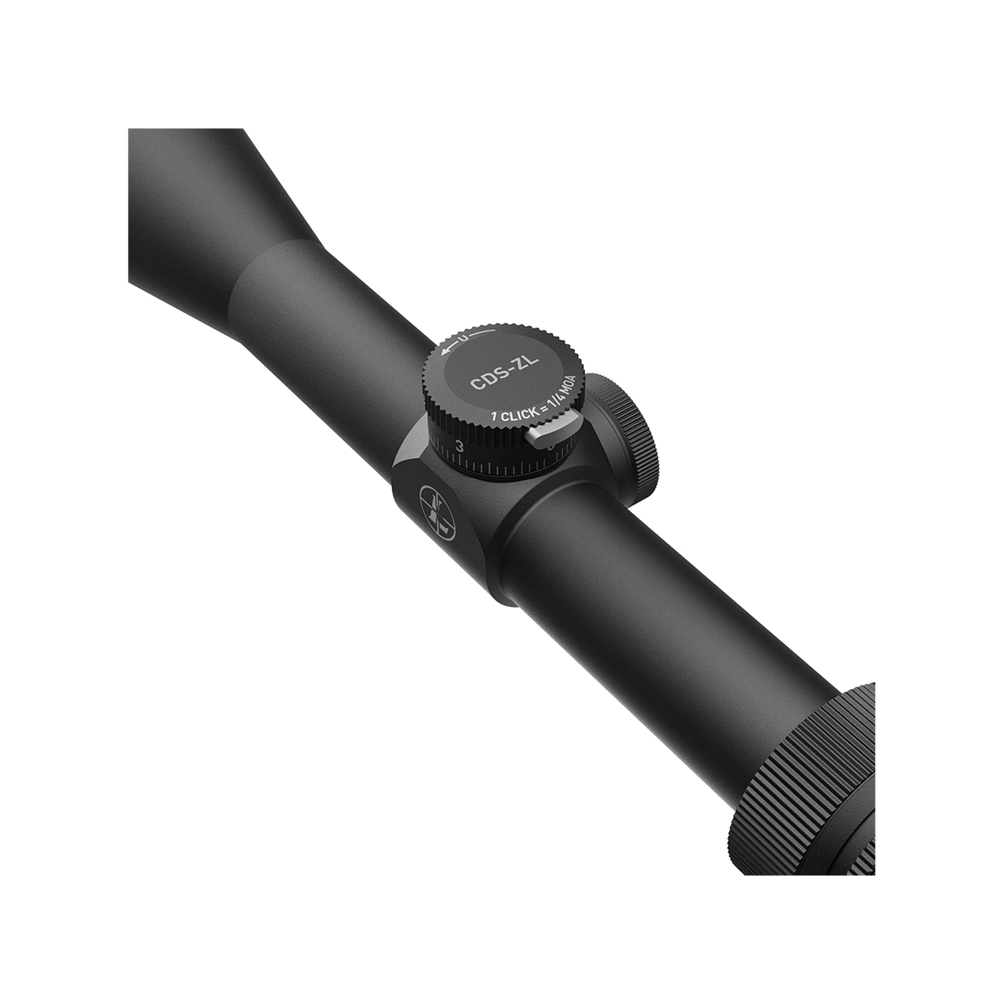 Leupold VX-3HD 3.5-10x40 CDS-ZL Duplex Zielfernrohr mit Ansicht der Verstelltürme