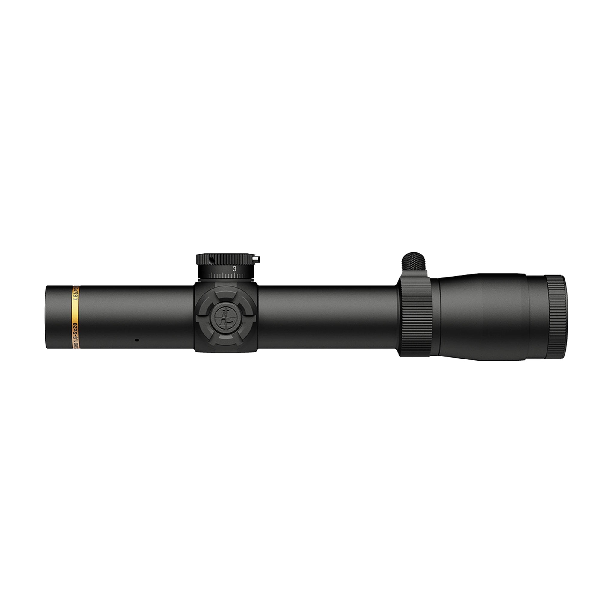 Leupold VX-3HD 1.5-5x20 CDS-ZL beleuchtet FireDot Twilight Hunter Zielfernrohr in Seitenansicht