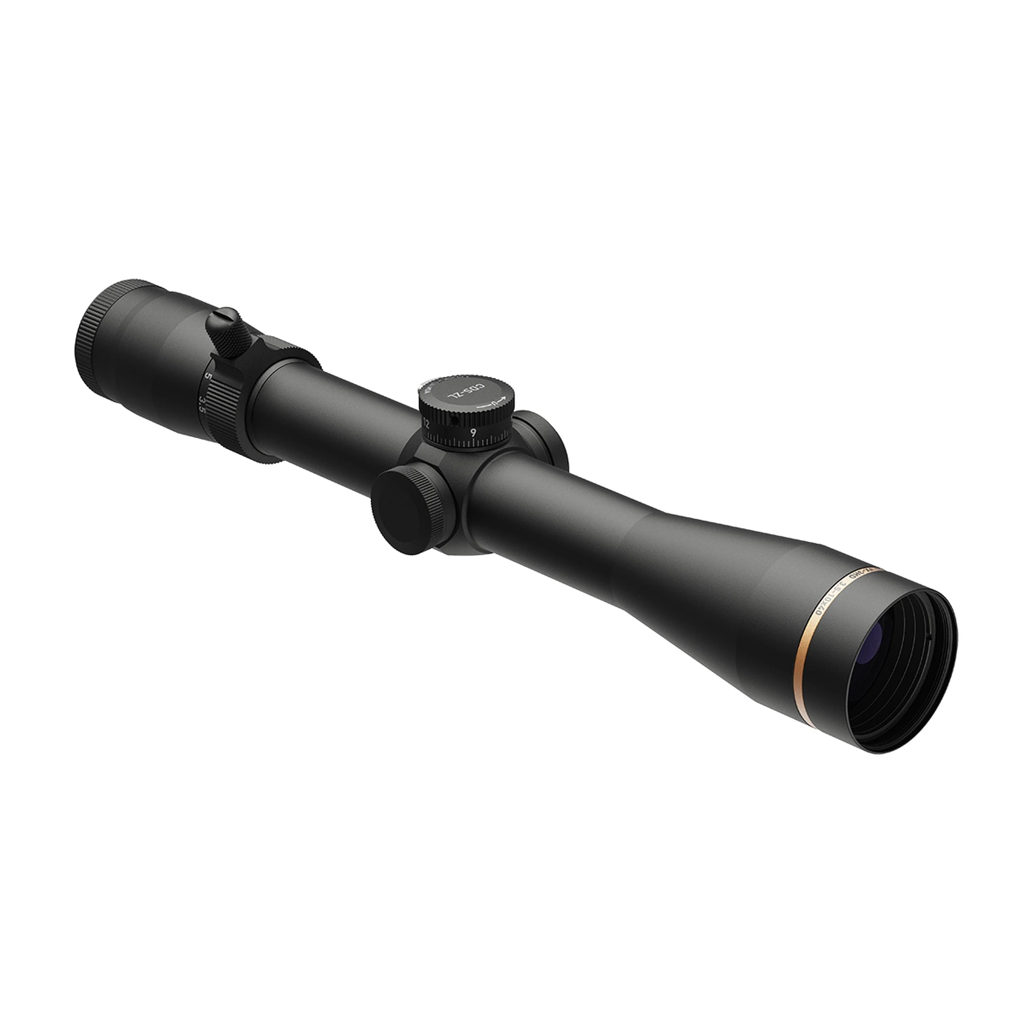 Leupold VX-3HD 3.5-10x40 CDS-ZL beleuchtet FireDot Twilight Hunter Zielfernrohr in schräger Rückansicht
