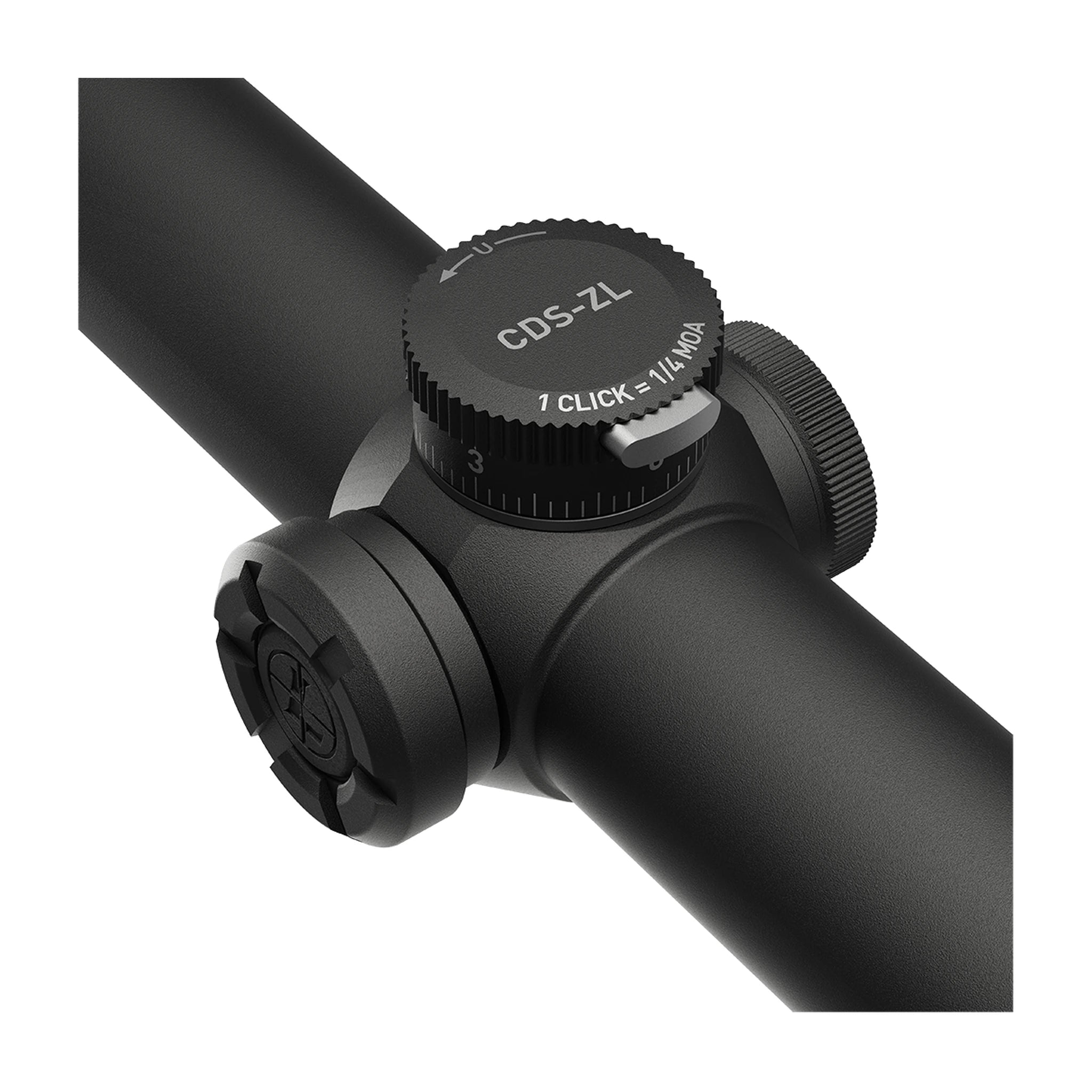 Leupold VX-3HD 3.5-10x40 CDS-ZL beleuchtet FireDot Twilight Hunter Zielfernrohr mit Ansicht der Verstelltürme