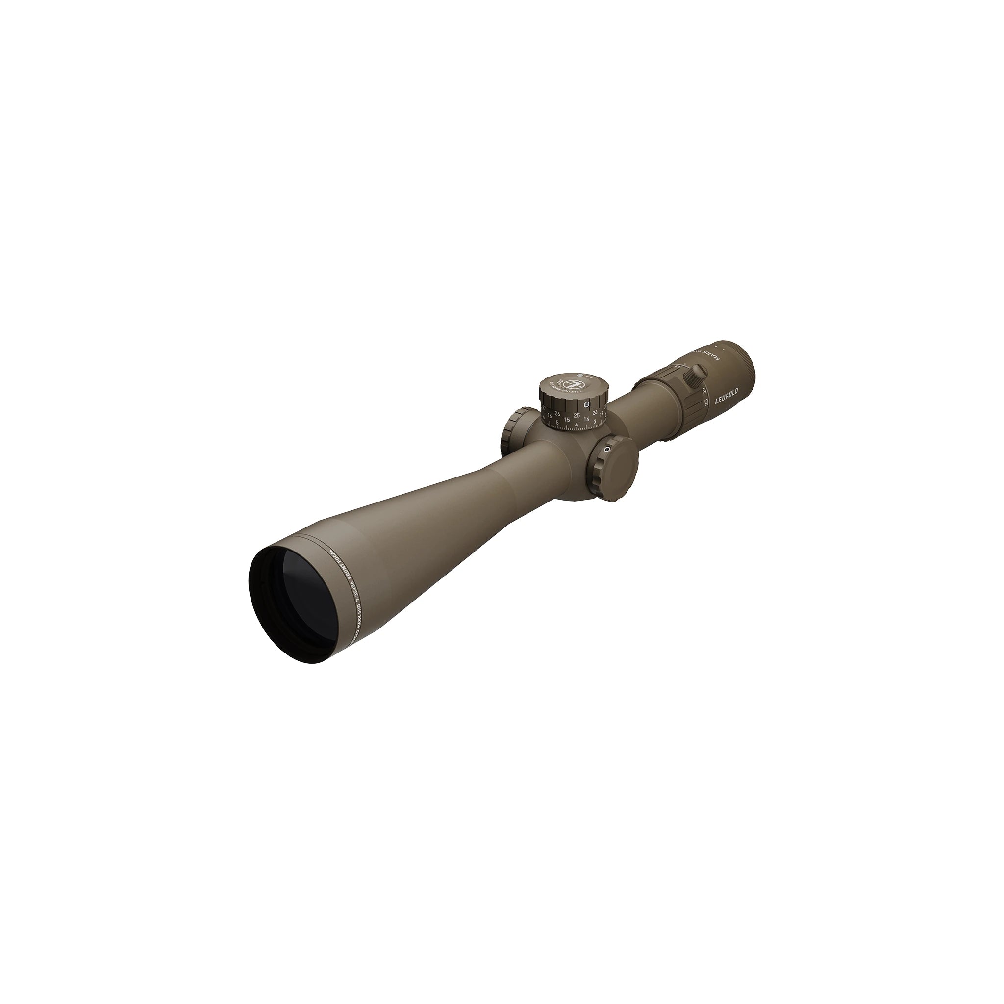 Leupold Mark 5HD 7-35x56 M5C3 FFP PR2-MIL - FDE Zielfernrohr – vollständige Produktansicht