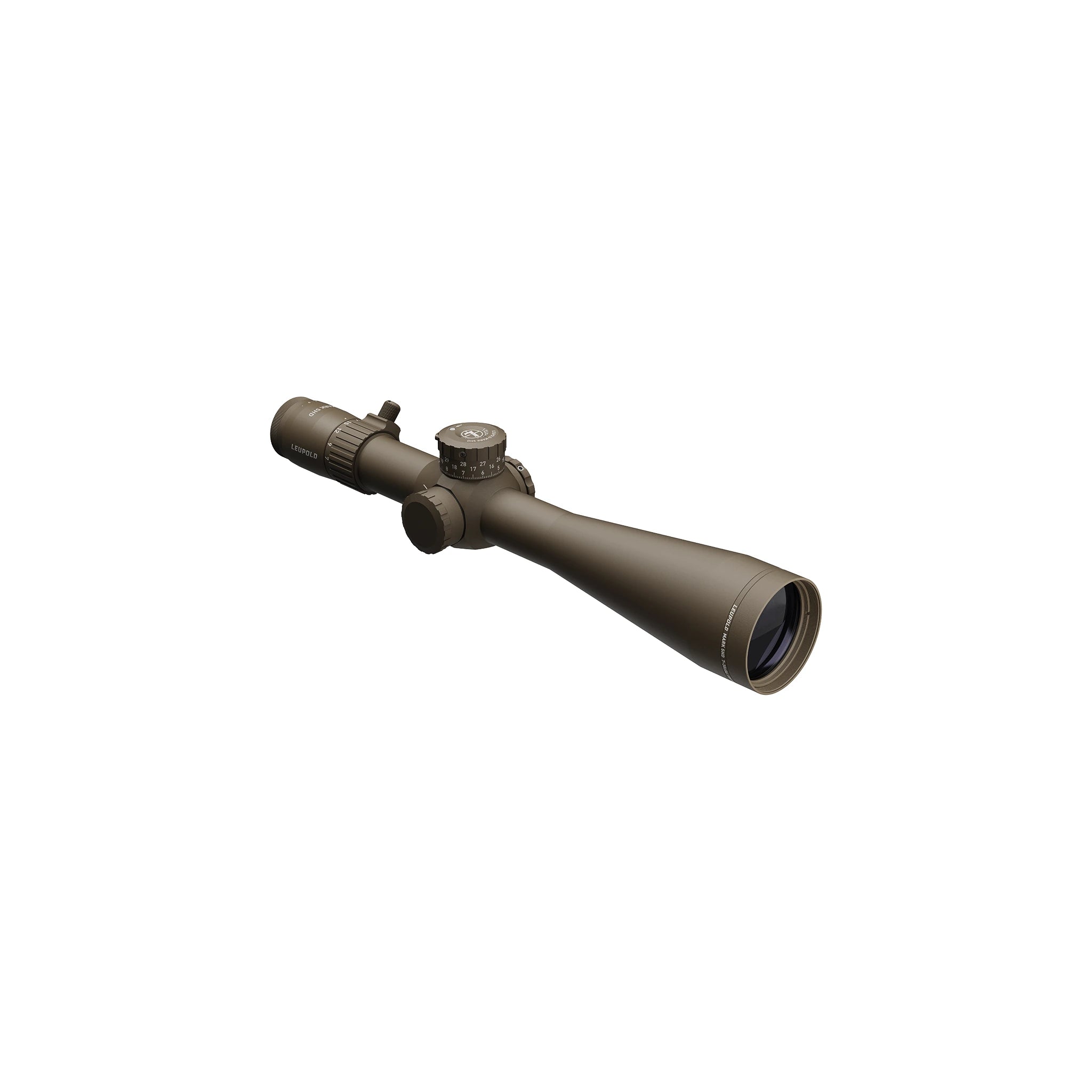 Leupold Mark 5HD 7-35x56 M5C3 FFP PR2-MIL - FDE Zielfernrohr – vollständige Produktansicht