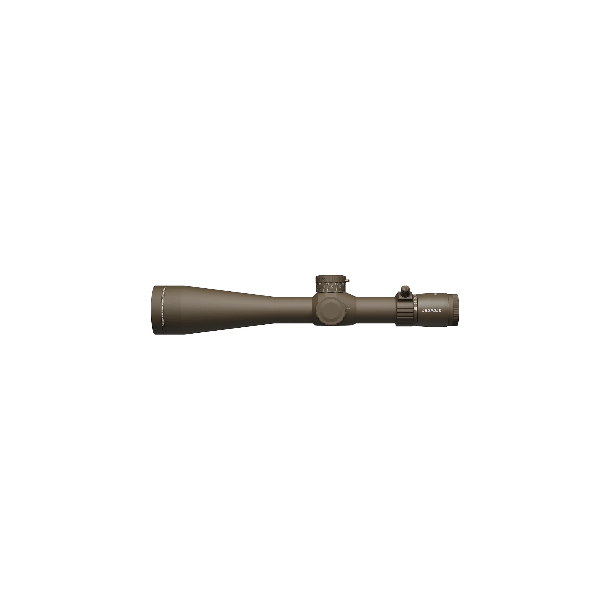 Leupold Mark 5HD 7-35x56 M5C3 FFP PR2-MIL - FDE Zielfernrohr – vollständige Produktansicht