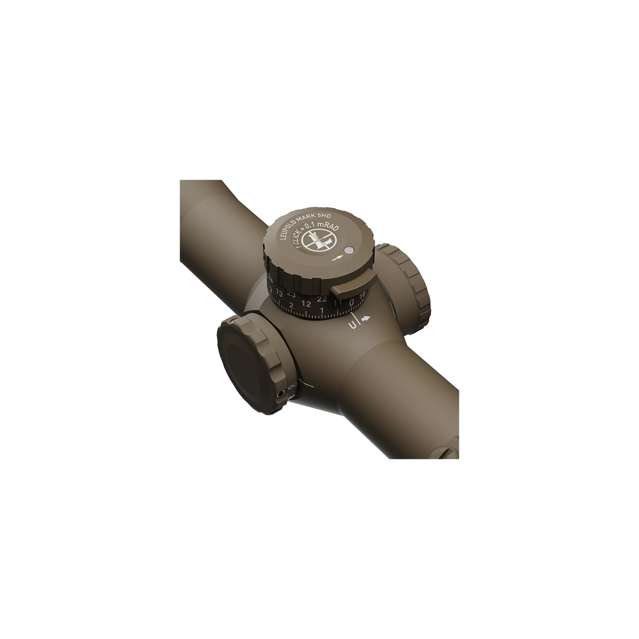 Leupold Mark 5HD 7-35x56 M5C3 FFP PR2-MIL - FDE Zielfernrohr – Detailansicht