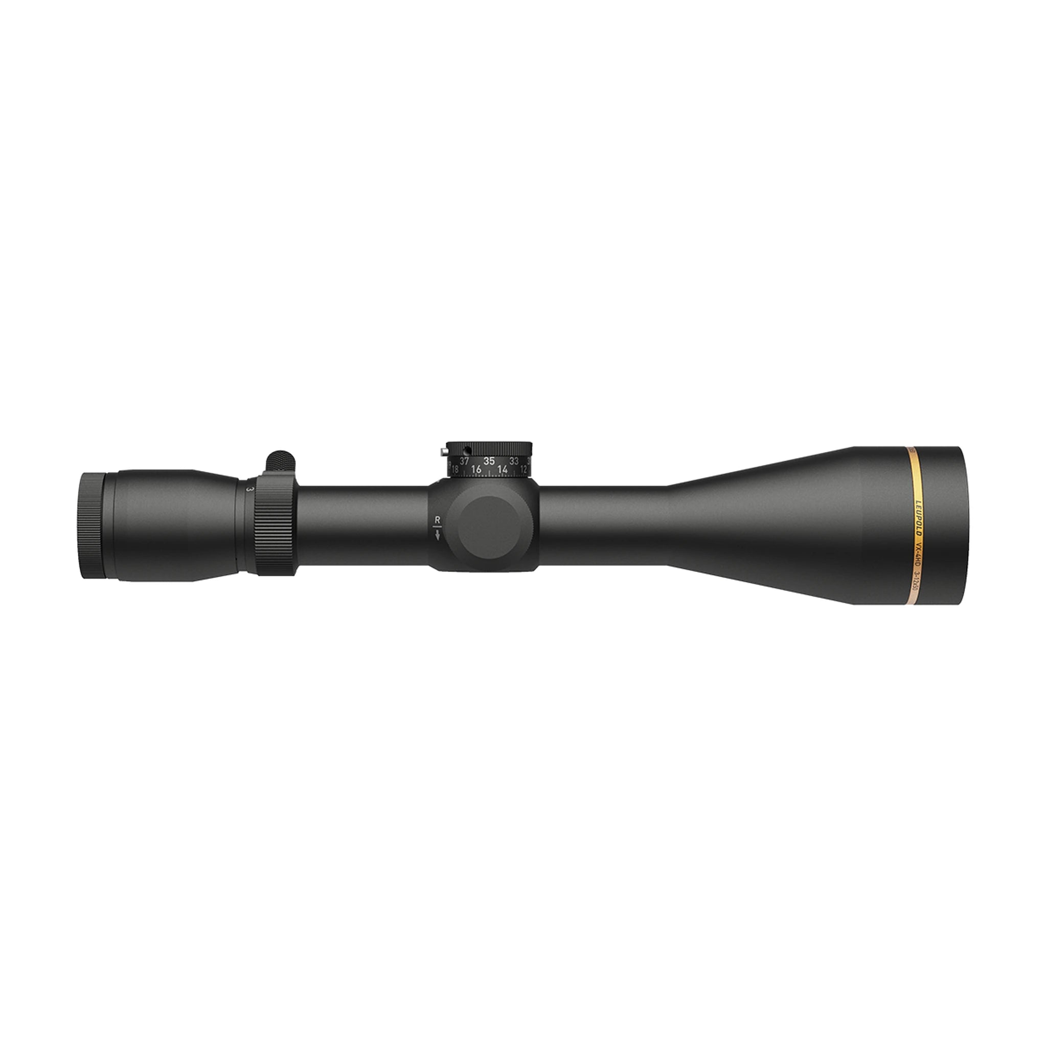 Leupold VX-4HD 3-12x50 CDS-ZL2 beleuchtet FireDot Twilight Hunter Zielfernrohr von der gegenüberliegenden Seite