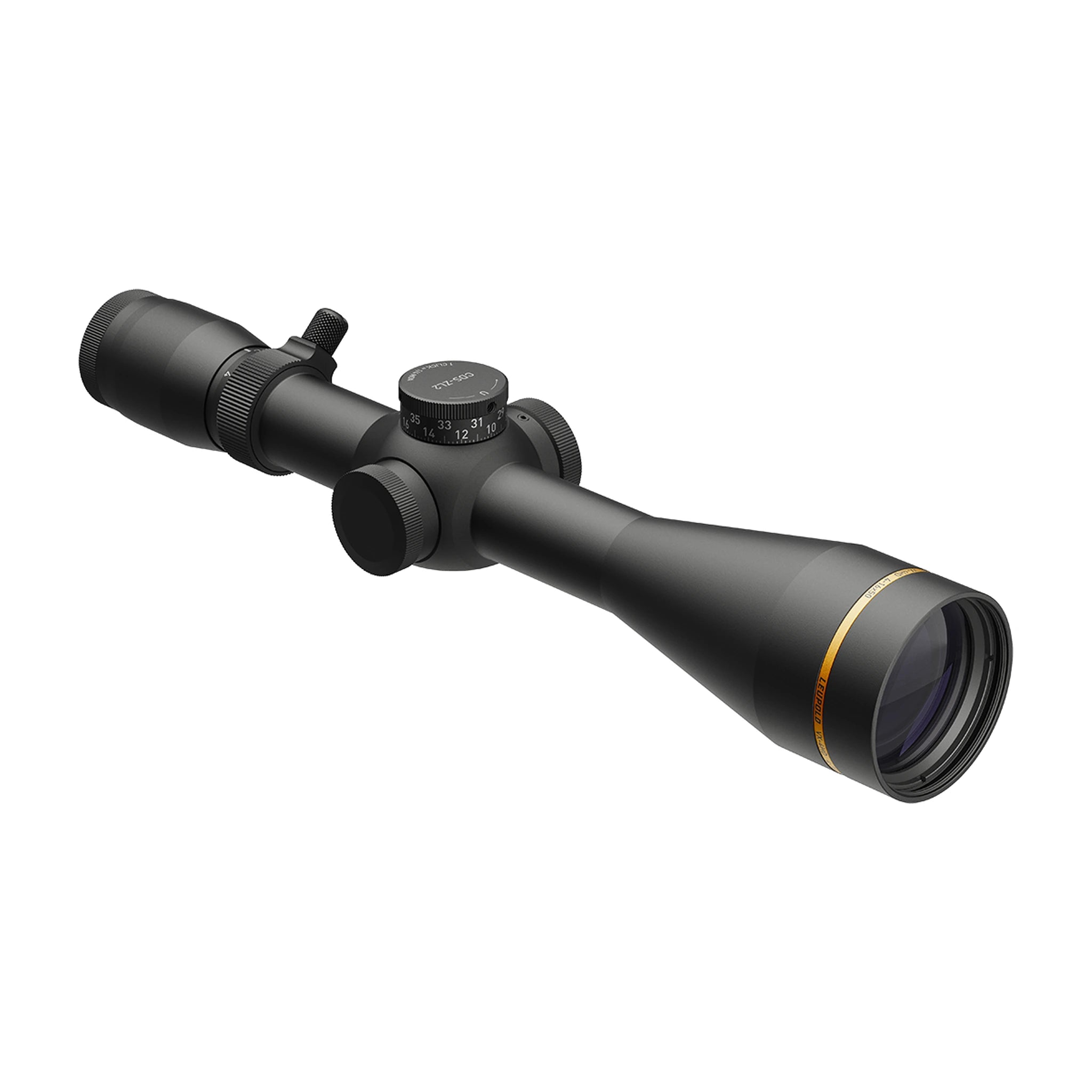 Leupold VX-4HD 4-16x50 CDS-ZL2 Side Focus beleuchtet FireDot Twilight Hunter Zielfernrohr in schräger Rückansicht