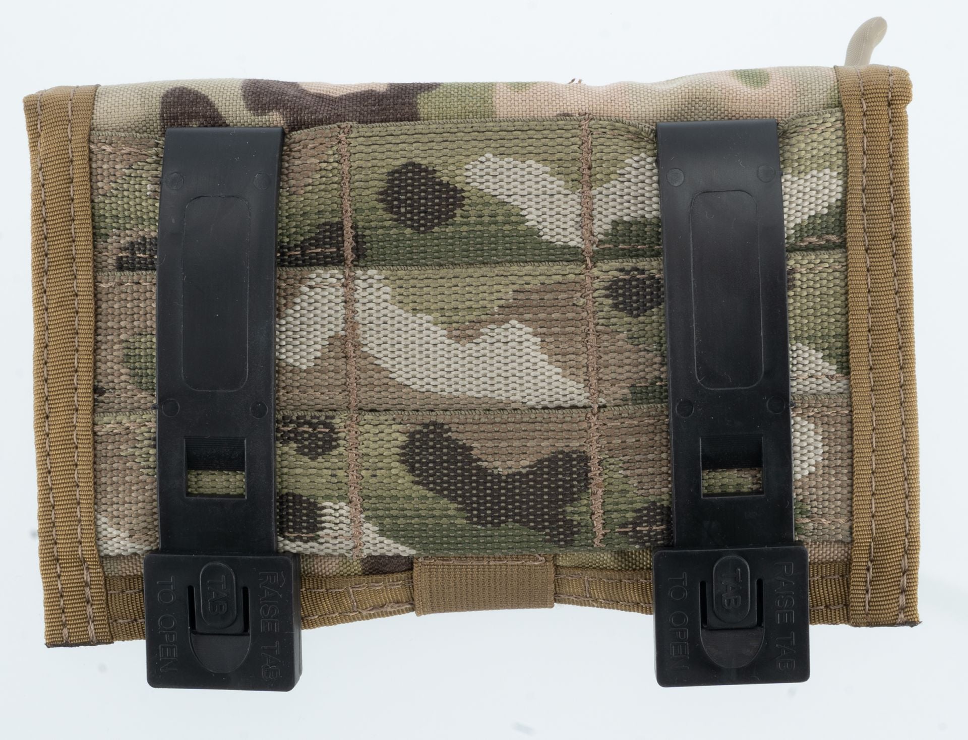 Lindnerhof Admin-Tasche GS085 Multicam – Rückseite mit MALICE-Clips