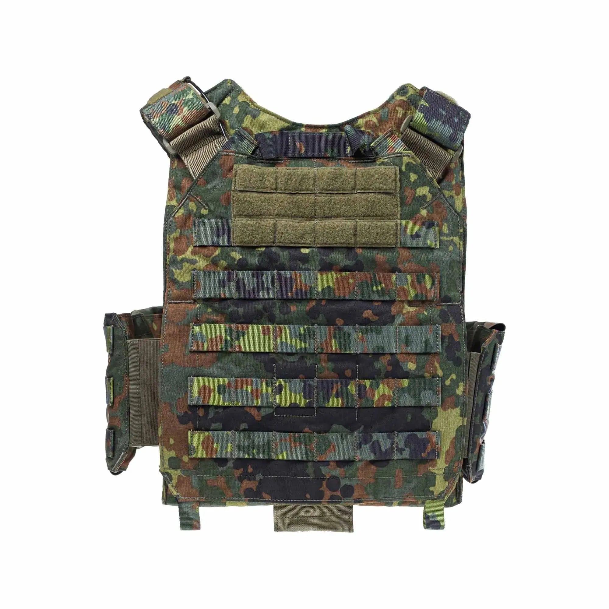 Lindnerhof LT025/V-A1 Plattenträger Flecktarn – Frontdetail
