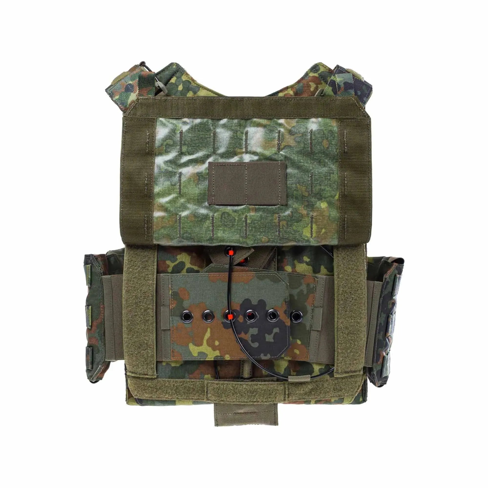 Lindnerhof LT025/V-A1 Plattenträger Flecktarn – Rückansicht