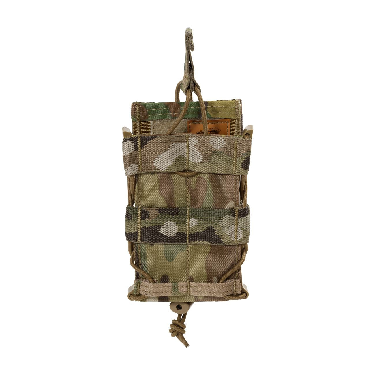 Lindnerhof Multi-Kaliber-Tasche PA119 Multicam – Vorderansicht mit Retentionskordel