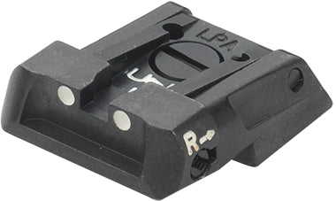 LPA MPS2TA30 verstellbare Match-Kimme für Tanfoglio Force, Compact, EAA Witness, Jericho – 2-Punkt – Produktansicht