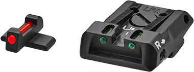 LPA SPF20SS Fiber-Optik-Visiersatz für SIG-Sauer Pistolen P220 / 225 / 226 / 228 / 229 / 320 – Fiber-Optik – Produktansicht