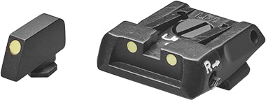 LPA SPL16GL Luminova-Visiersatz für Glock-Pistolen – Luminova – Produktansicht