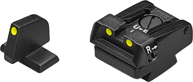 LPA SPL24HK Luminova-Visiersatz für HK Pistole SFP9-OR – Luminova – Produktansicht