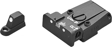 LPA SPR24CZ18 Mikrometer-Visiersatz für CZ P-07, P-09 (nicht Kadet) – White Outline – Produktansicht