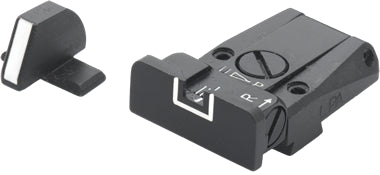 LPA SPR28SS18 Mikrometer-Visiersatz für SIG-Sauer P226 – White Outline – Produktansicht