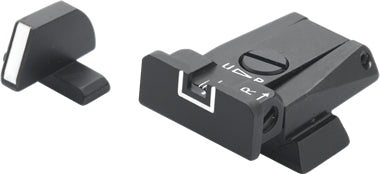LPA SPR49HK18 Mikrometer-Visiersatz für HK USP – White Outline – Produktansicht
