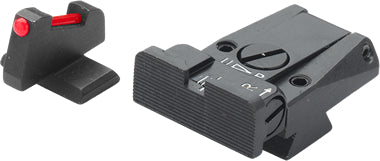 LPA SPR62BN7F Mikrometer-Visiersatz für Browning HP MKIII – Fiber-Optik – Produktansicht