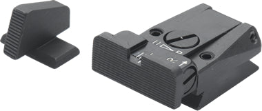 LPA SPR70P707 Mikrometer-Visiersatz für HK P7 M8/M13 und MK23 SOCOM – Schwarzes Visierbild – Produktansicht