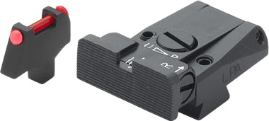 LPA SPR80CT7F Mikrometer-Visiersatz für Colt Series 80 – Fiber-Optik – Produktansicht
