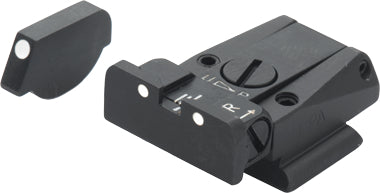 LPA SPR85RU30 Mikrometer-Visiersatz für Ruger P85 und P89 – 3-Punkt – Produktansicht