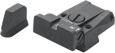 LPA SPR86CZ07 Mikrometer-Visiersatz für CZ75/85 neu – Schwarzes Visierbild – Produktansicht