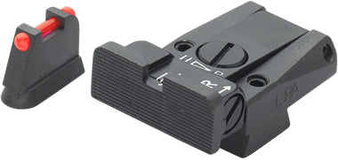 LPA SPR86CZ7F Mikrometer-Visiersatz für CZ M75/85 neu – Fiber-Optik – Produktansicht