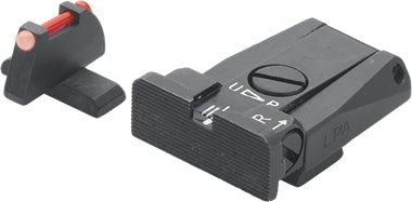 LPA SPR94BE7F Mikrometer-Visiersatz für Beretta 92A1, M9A3 – Fiber-Optik – Produktansicht