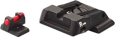 LPA SPS02SW6F Mikrometer-Visiersatz für S&W M&P Pistolen – Fiber-Optik – Produktansicht
