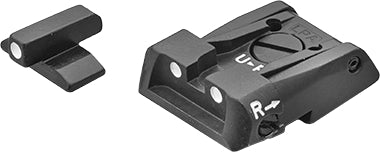 LPA SPS25BE30 Mikrometer-Visiersatz für Beretta Pistole Modell 92X – 3-Punkt – Produktansicht
