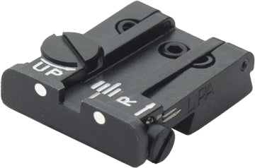 LPA TPU22RG30 verstellbare Mikrometer-Kimme für Ruger KK-Pistole MKII – 2-Punkt – Produktansicht
