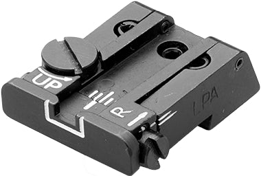LPA TPU87BZ18 verstellbare Mikrometer-Kimme für CZ P10 – White Outline – Produktansicht