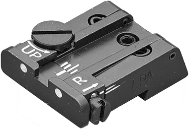 LPA TPU89BZ30 verstellbare Mikrometer-Kimme für CZ Shadow, Shadow 2, P09 Kadet – 2-Punkt – Produktansicht