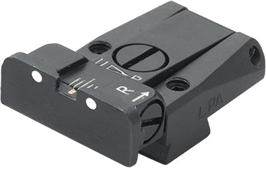 LPA TR90TA30 Mikrometer-Kimme für Tanfoglio EAA Witness, Jericho, P9 (Springfield) – 2-Punkt – Produktansicht