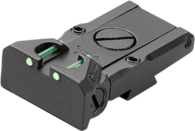 LPA TRT44DEFO Target-Match-Kimme für Pistole "Desert Eagle" – Fiber-Optik – Produktansicht