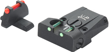 LPA TTF28SS Fiber-Optik-Visiersatz für SIG-Sauer Pistolen Modell P220, 225, 226 und 228 – Fiber-Optik – Produktansicht