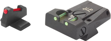 LPA TTF62BN Fiber-Optik-Visiersatz für Browning HP Vigilante, HP MKIII, HP Practical, HP .40 S&W – Fiber-Optik – Produktansicht