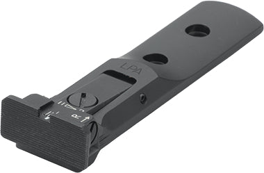 LPA TXT04-07-BLACK BASE verstellbares Revolvervisier für 629, 686, 586, 627, 66, 67, 696, 17, 19, 657, 610, 625, 29, 27 – Schwarzes Visierbild – Produktansicht