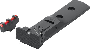 LPA TXT0407-F1 BLACK BAS verstellbares Revolvervisier für 629, 686, 586, 627, 66, 67, 696, 17, 19, 657, 610, 625, 29, 27 und neu für Kaliber .50 – Schwarzes Visierbild – Produktansicht