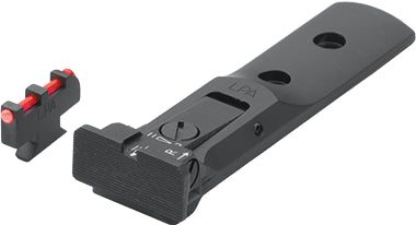 LPA TXT0407-F2 BLACK BAS verstellbares Revolvervisier für 629, 686, 586, 627, 66, 67, 696, 17, 19, 657, 610, 625, 29, 27 und neu für Kaliber .50 – Schwarzes Visierbild – Produktansicht