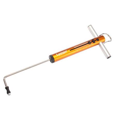 LYMAN mechanischer Abzugskraftmesser 7832247 mit T-Griff und abgewinkeltem Messhaken