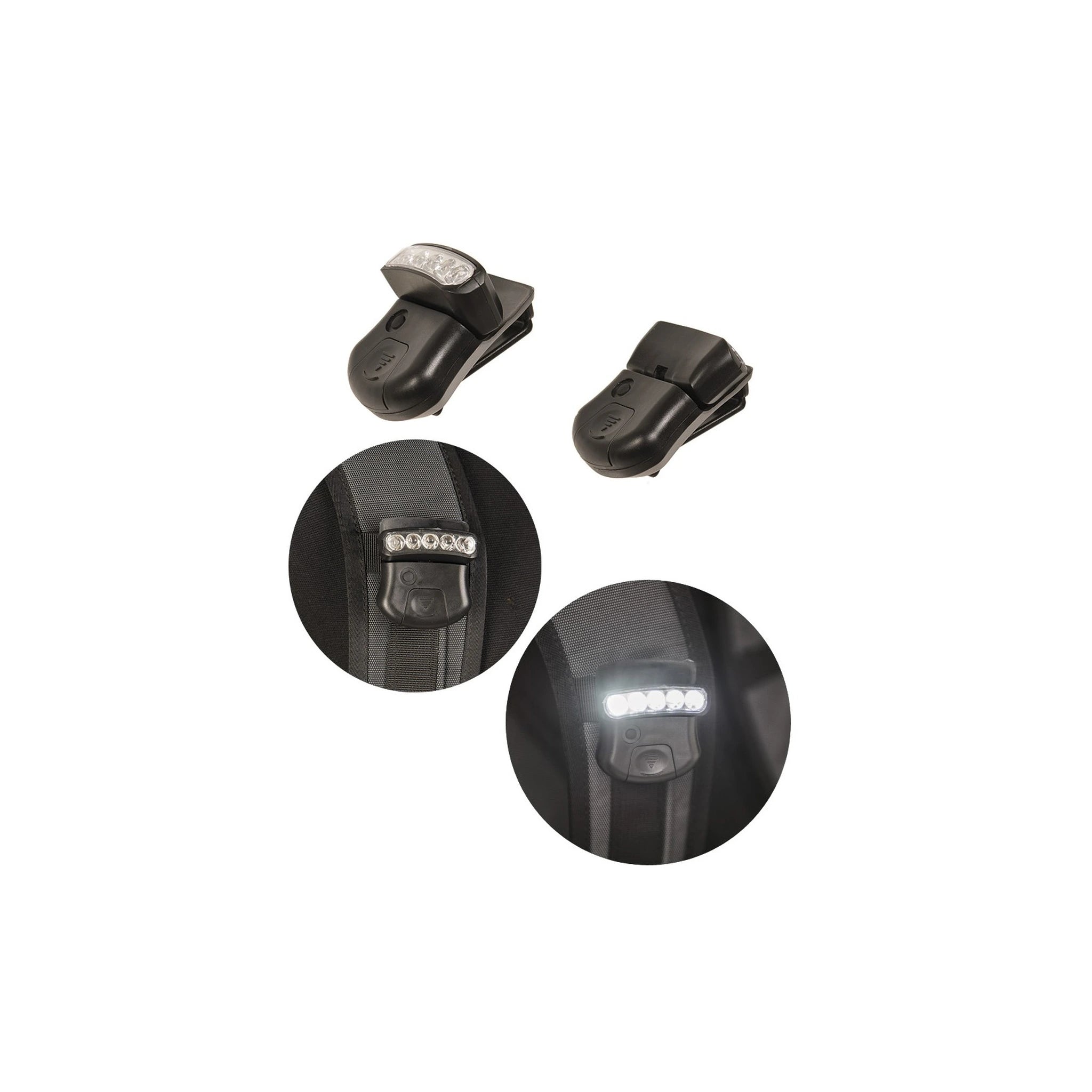 MIL-TEC MIL-TEC® Clip-Lampe "Clip Light 5 LED", verstellbarer Lampenkopf - Ansicht 2