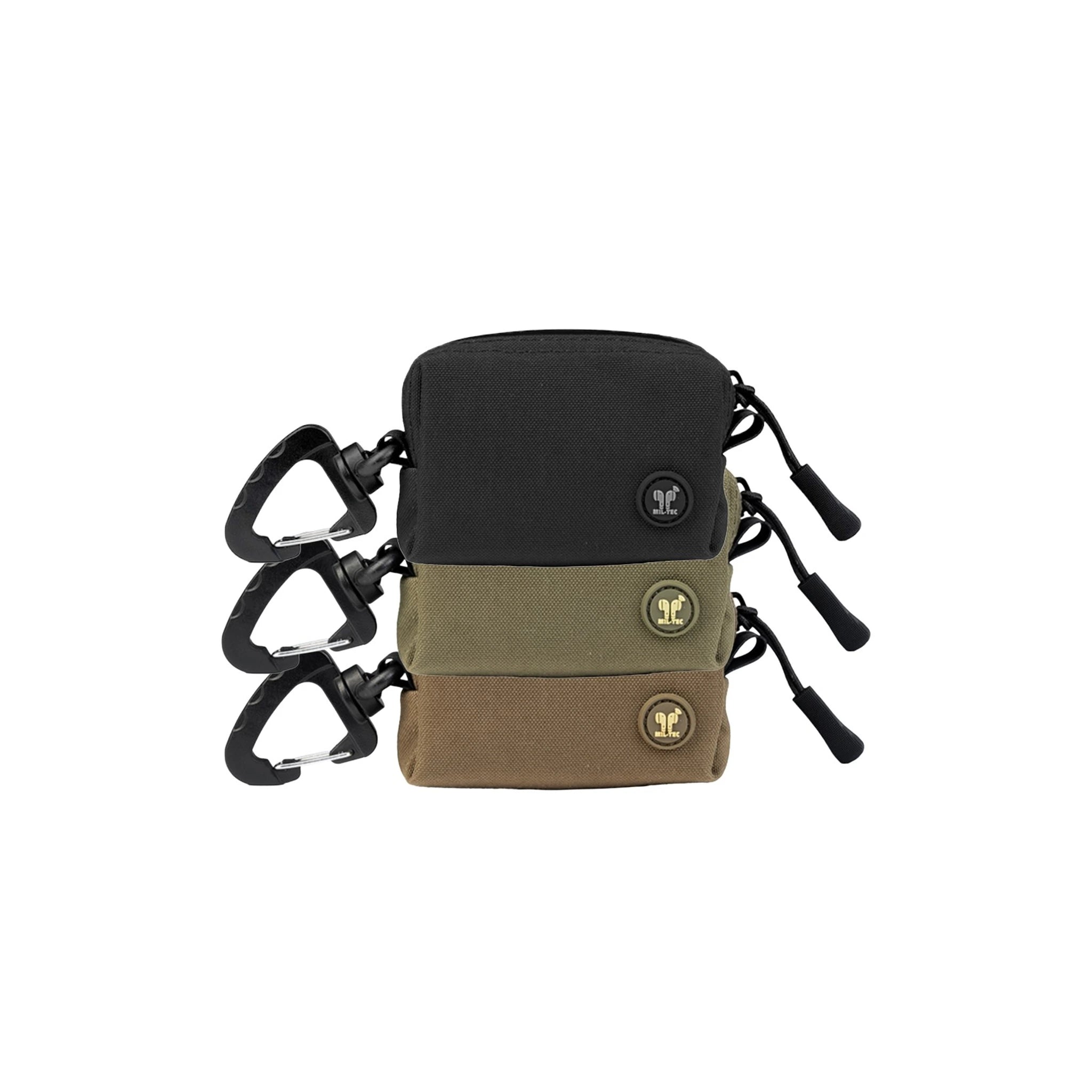 MIL-TEC MIL-TEC® Earpod / Kopfhörer-Tasche mit Reißverschluss und Karabiner - Ansicht 1